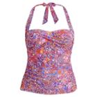 Ralph Lauren Lauren Woman Paisley Halterkini Top Multi