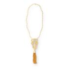 Ralph Lauren Gold-plated Tassel Necklace