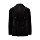 Ralph Lauren Morgan Velvet Tuxedo Jacket Black