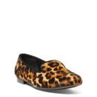 Ralph Lauren Caswell Ii Haircalf Flat Leopard/black