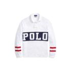 Ralph Lauren Us Open Cotton Jersey Rugby Pure White