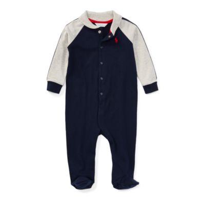 Ralph Lauren Cotton Shawl-collar Coverall French Navy 3m