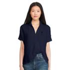 Polo Ralph Lauren Poncho Mesh Polo Shirt Newport Navy