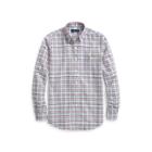 Ralph Lauren Classic Fit Plaid Oxford Shirt Pink/cherry Red Multi 2x Big