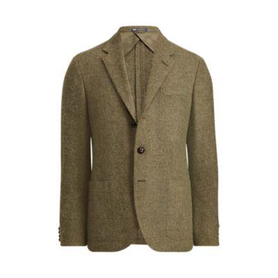 Ralph Lauren Morgan Herringbone Sport Coat Olive