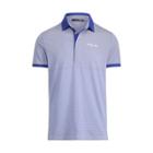 Ralph Lauren Custom Slim Performance Polo Pure White/city Royal