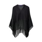 Ralph Lauren Belinda Silk-blend Top Black