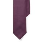Ralph Lauren Pin Dot Silk Narrow Tie Purple