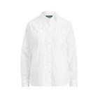 Ralph Lauren Broadcloth Button-down Shirt White