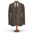 Ralph Lauren Herringbone Suit Jacket Brown