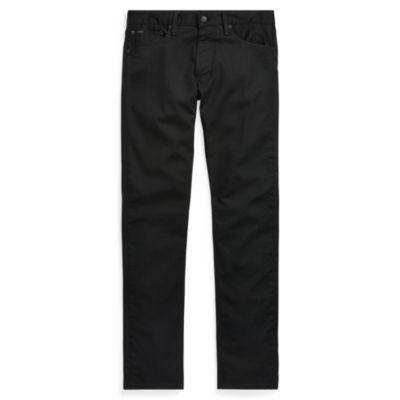 Ralph Lauren Sullivan Slim Stretch Jean Edwards Black Stretch