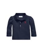 Ralph Lauren Cotton Long-sleeve Polo Shirt Navy 3m