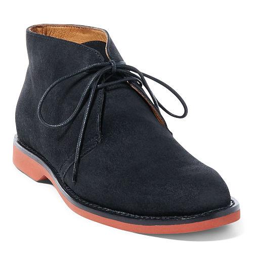 Polo Ralph Lauren Carsey Suede Chukka Boot Black