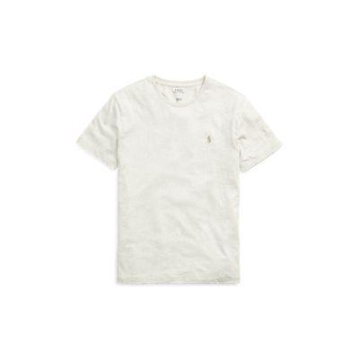 Ralph Lauren Classic Fit Cotton T-shirt New Sand Heather 5x Big