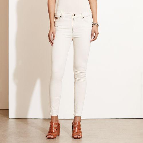 Ralph Lauren Lauren Petite Premier Skinny Ankle Jean Archive Wash