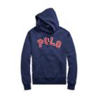 Ralph Lauren Cotton-blend-fleece Hoodie Cruise Navy