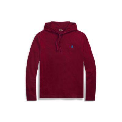 Ralph Lauren Cotton Jersey Hooded T-shirt Classic Wine 2x Big