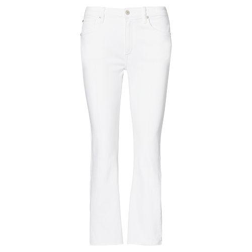 Ralph Lauren Denim & Supply Crop High-rise Flare Jean White