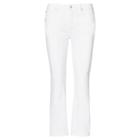 Ralph Lauren Denim & Supply Crop High-rise Flare Jean White