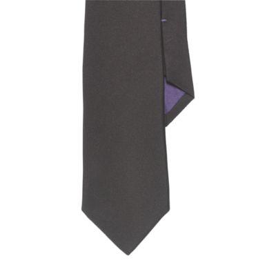 Ralph Lauren Satin Backed Faille Tie Black