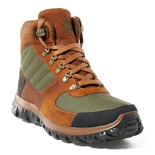 Polo Ralph Lauren Herrik Matte Suede Boot New Snuff/olive