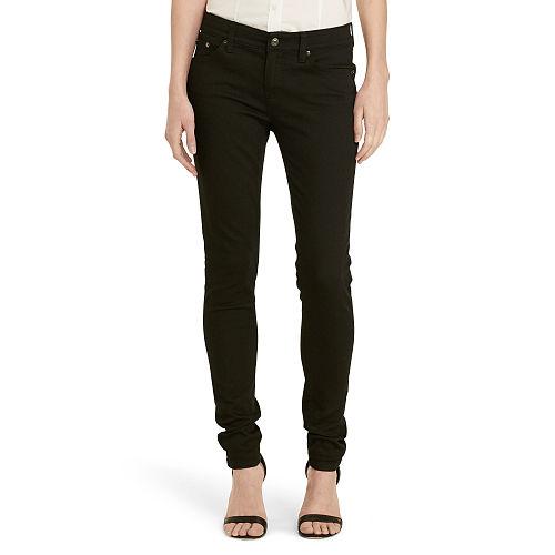 Ralph Lauren Lauren Super-stretch Skinny Jean Black