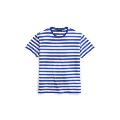 Ralph Lauren Standard Fit Cotton T-shirt Bright Navy/classic White