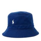 Polo Ralph Lauren Reversible Twill Bucket Hat Navy Tropical Floral