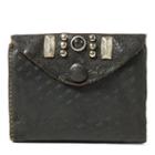 Ralph Lauren Rrl Leather Envelope Coin Wallet Vintage Black