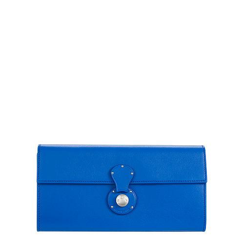 Ralph Lauren Soft Ricky Continental Wallet Bright Royal
