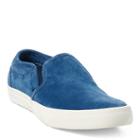 Polo Ralph Lauren Greggory Suede Slip-on Sneaker Denim