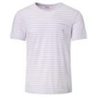 Polo Ralph Lauren Custom-fit Cotton T-shirt York Purple/white