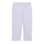Ralph Lauren Striped Jacquard Knit Pant Violet/white 24m