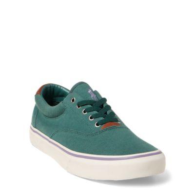 Ralph Lauren Thorton Mesh Low-top Sneaker Eucalyptus