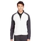 Ralph Lauren Rlx Golf Stretch Wool Jacket Pure White/onyx Heather