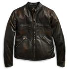 Ralph Lauren Rrl Slim Fit Leather Jacket