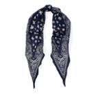 Polo Ralph Lauren Karyn Floral Cotton Scarf Indigo/cream