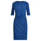 Ralph Lauren Print Jersey Dress Blue Ocean-blue-multi