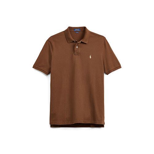 Polo Ralph Lauren Classic Weathered Mesh Polo Warren Brown
