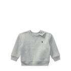 Ralph Lauren Cotton-blend-fleece Sweatshirt Dark Sport Heather 3m