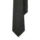 Ralph Lauren Peau De Soie Narrow Tie Grey