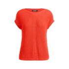 Ralph Lauren Lauren Cap-sleeve Sweater Fresh Tomato