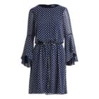 Ralph Lauren Polka-dot Dress Navy/white 6p