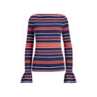 Ralph Lauren Striped Bell-cuff Top Multi