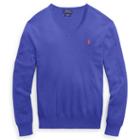 Polo Ralph Lauren Slim Fit Cotton V-neck Sweater