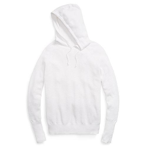 Polo Ralph Lauren Flyaway-back Hoodie White