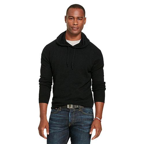 Polo Ralph Lauren Cashmere Hoodie Polo Black