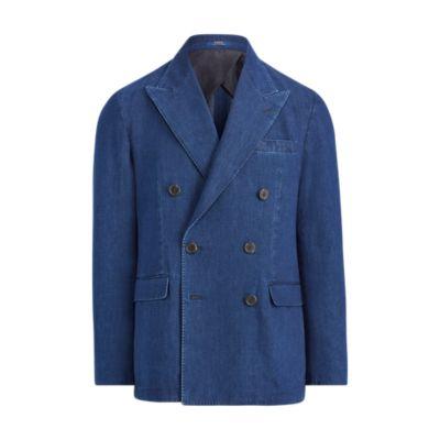 Ralph Lauren Morgan Denim Sport Coat Indigo