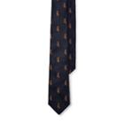 Polo Ralph Lauren Lion Silk Narrow Club Tie