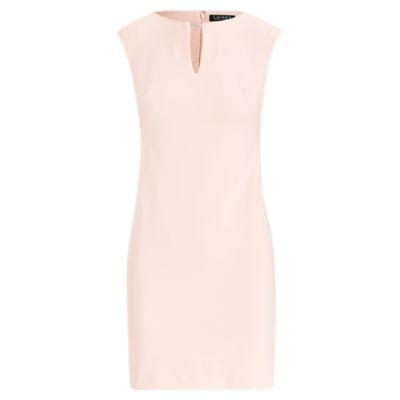 Ralph Lauren Jersey Cap-sleeve Dress Rose Mist 10p